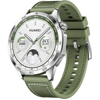 Huawei Watch GT 4 46m (Green Composite Strap)